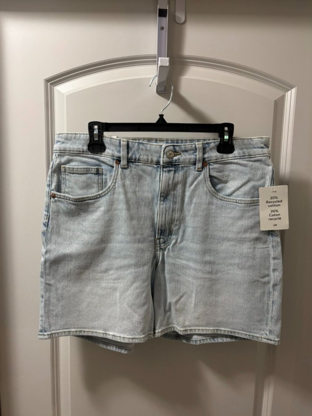 NWT H&M High-Waist Denim Shorts